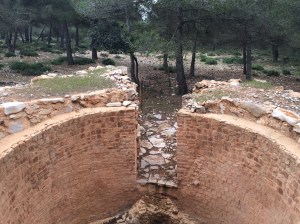 Aspecto de la olla central