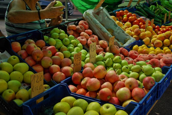Mercat del Diumenges. Foto: Pepe Gandía